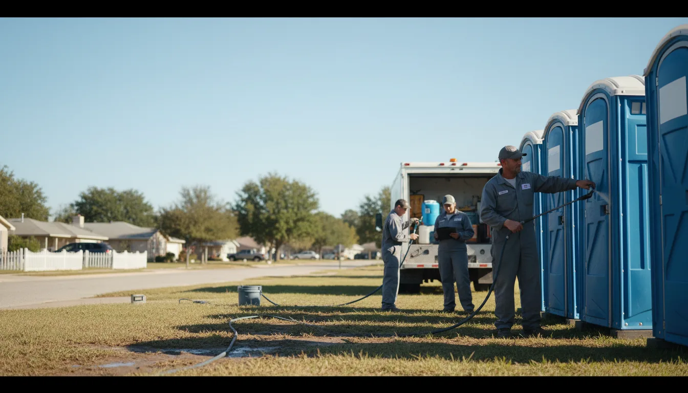 Long-Term Portable Toilet Rental in Eaton, CO near me